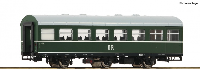 Passenger coach Rekowagen<br /><a href='images/pictures/Roco/Roco-74458.jpg' target='_blank'>Full size image</a>